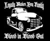 Blood In Blood Out Loyalty Make You Family Mens Heavyweight Pullover Hoodie