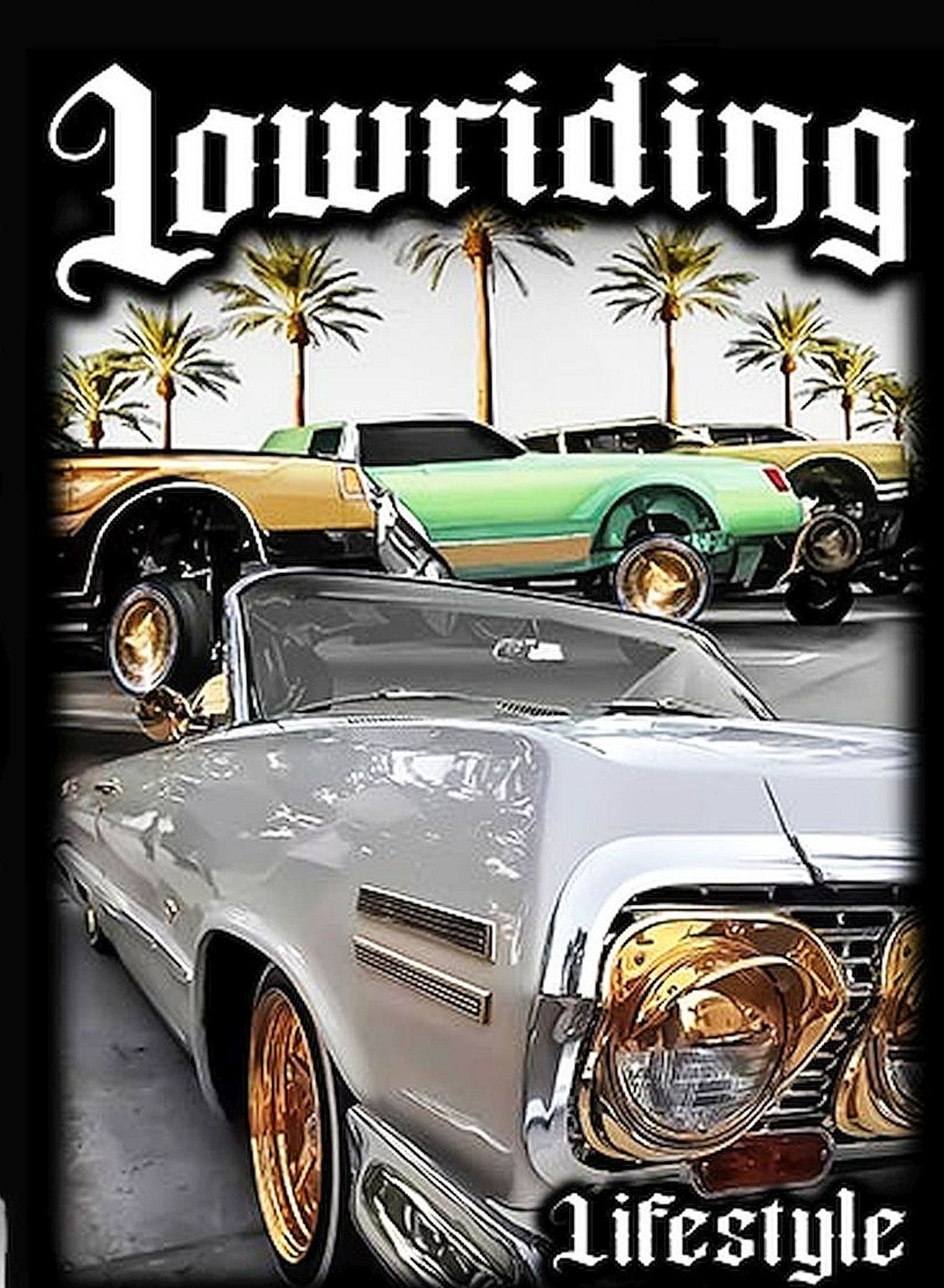Low Rider Lifestyle Impala Monte Carlo Mens Heavyweight Pullover Hoodie