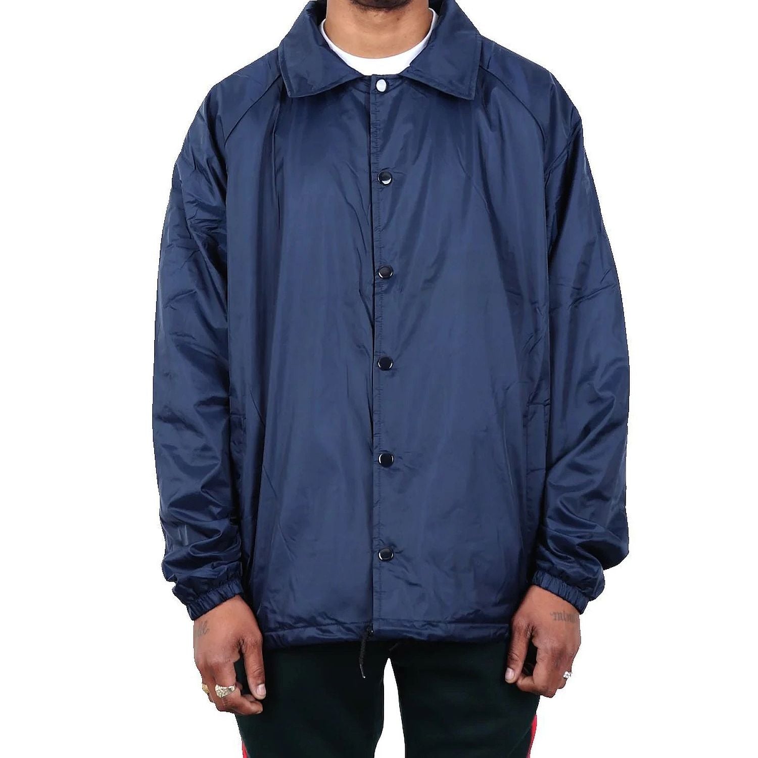 Shaka Wear Mens Windbreaker Coach Jacket Nylon Water Resistance